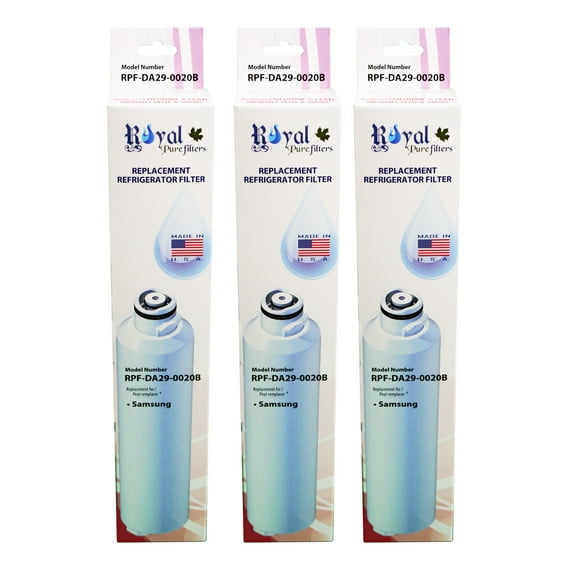 Royal Pure Filters RPF-DA29-0020B Replacement Water Filter For Samsung DA29-00020B, DA2900019A, DA2900020A, HAF-CIN, HAF-CIN-EXP,1 pack