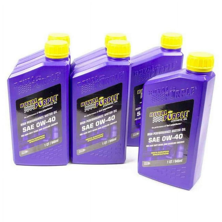 Royal Purple 0W40 Multi-Grade SAE Oil Royal Purple 0W40 Multi-Grade SAE Oil