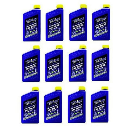 Royal Purple 12520 API-Licensed SAE 5W-20 High Performance Synthetic Motor Oil - 1 qt. (Case of 12)