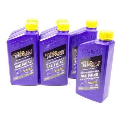 Royal Purple 5W-40 High Performance Synthetic Engine Oil – 5 Liters (RP01540)