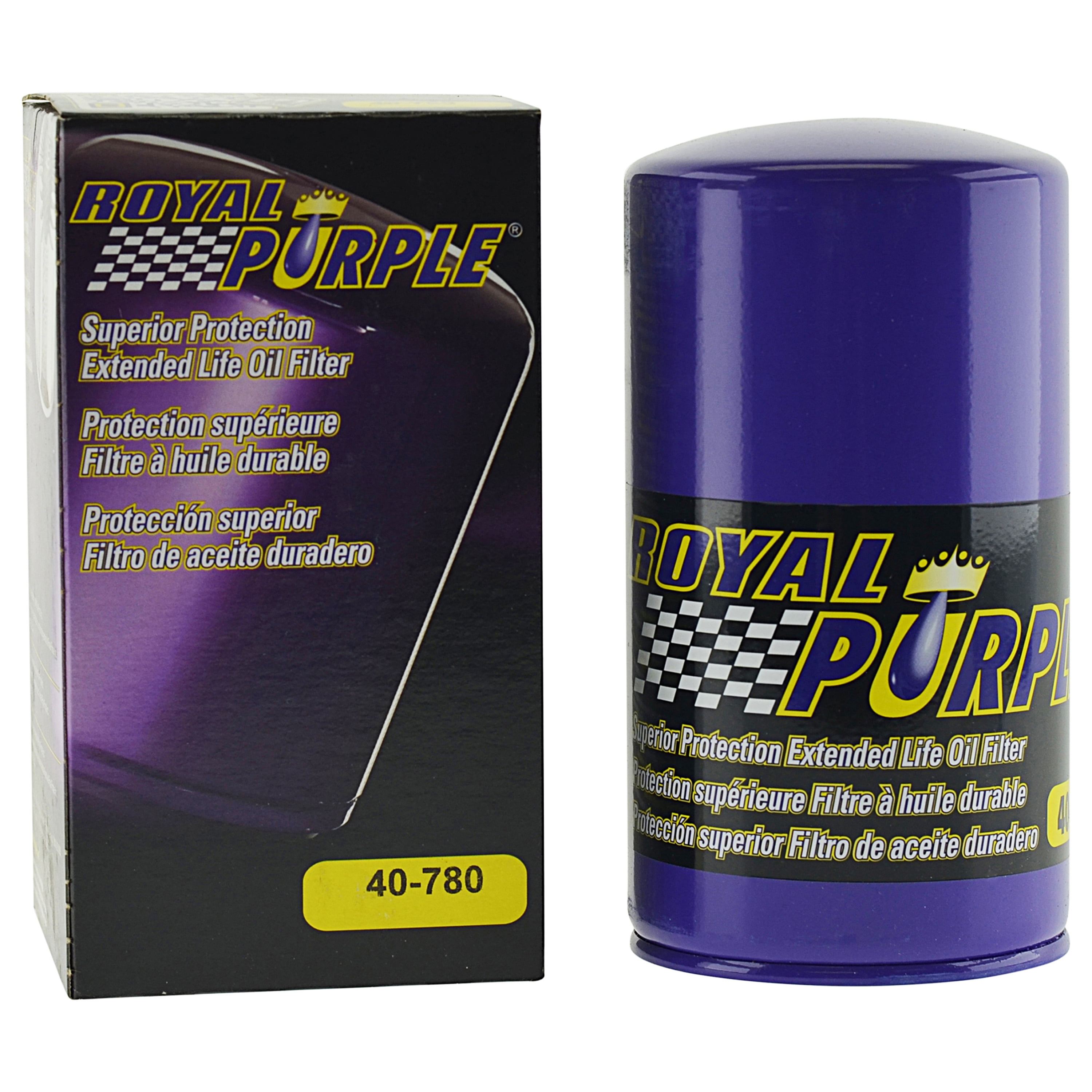 Royal Purple Extended Life Engine Oil Filter 40780, for Dodge and Ram