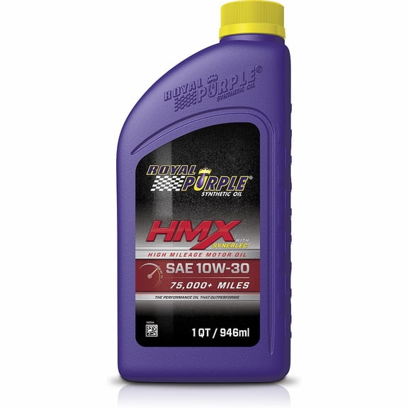 Royal Purple HMX 10W-30 High Mileage Motor Oil, Universal Vehicle Type, 1 Quart