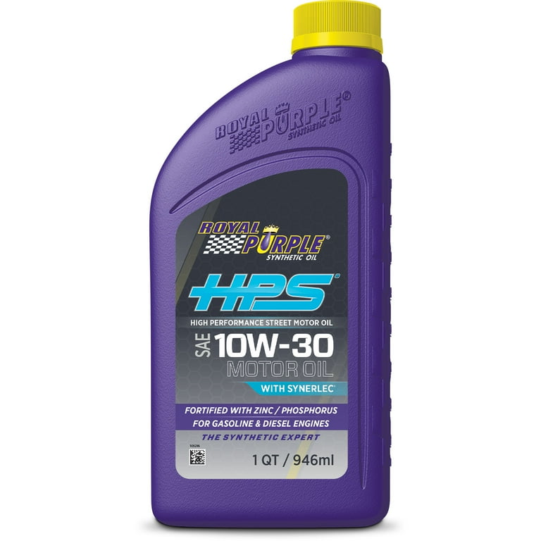 Royal Purple HPS High Performance Street Oil 10W30 Royal Purple HPS High Performance Street Oil 10W30