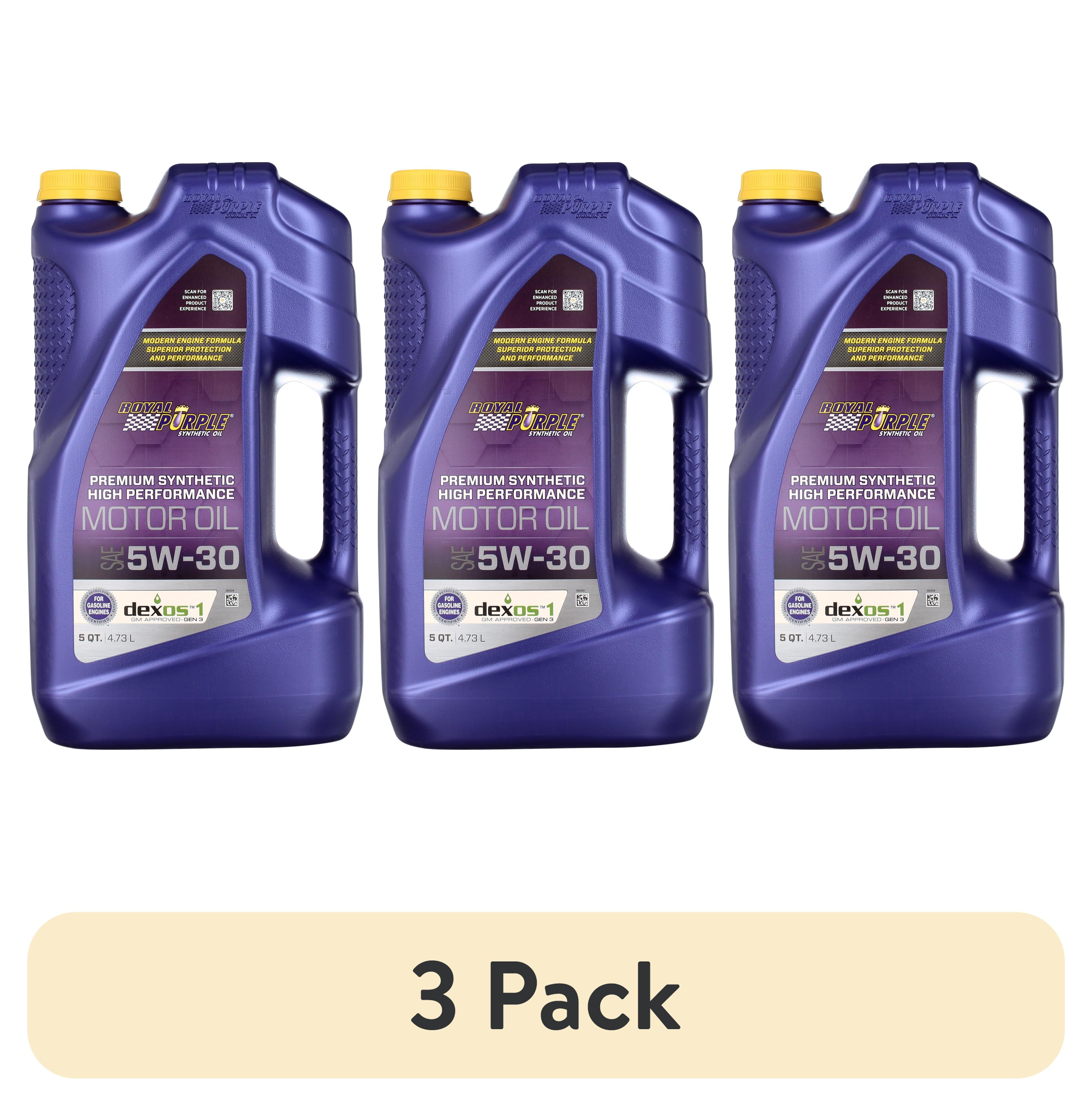 Royal Purple 51530 Motoröl – SAE 5W-30, 5 Quart (ca. 4,73 L), Synthetisch, API SN, Dexos1