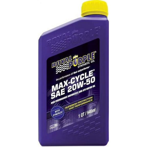 Royal Purple Max-Cycle Full Synthetic Motor Oil 10W-40, 1 qt