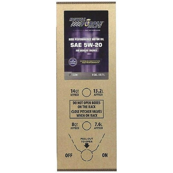 Royal Purple Motor Oil - Multi-Grade SAE - 0W20 - 6 gal - Each