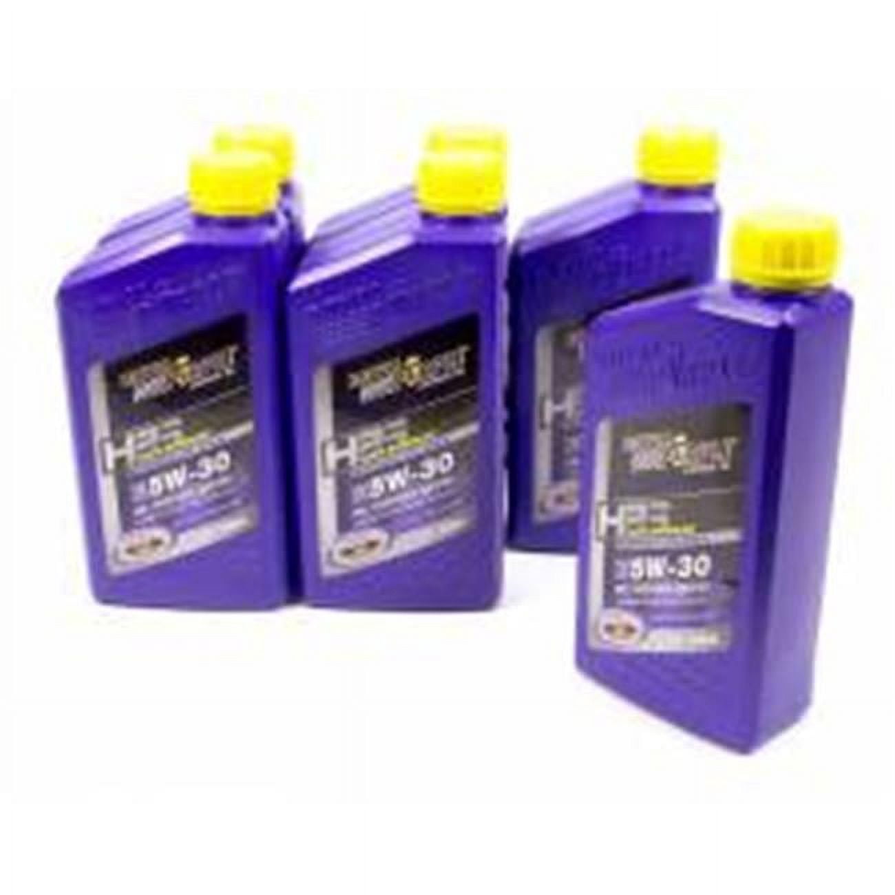 ROYAL PURPLE 31130 10W-30 HPS Synthetic Motor Oil – Case Of 6 Quarts, High-Performance Street Oil