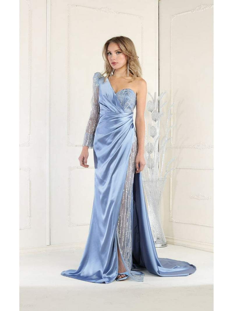 juniors satin dress Juniors Georgia Satin Dress