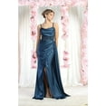 thumbnail image 1 of Royal Queen RQ8020 Juniors Womens Sheer Bodice Long Gala Dress, 1 of 1