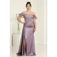 thumbnail image 1 of Royal Queen RQ8028 Juniors Womens Short Sleeves Sheath Pageant Long Gown, 1 of 1