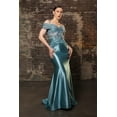 thumbnail image 1 of Women's May Queen Mother Of The Bride Dress Off Shoulder Sequin Gown MQ2151-New Collection Seamist 14, 1 of 8