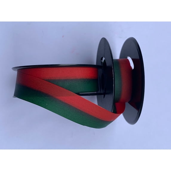 Royal Quiet Deluxe Typewriter Ribbon with 30 color options. Made in USA - Green with Purple