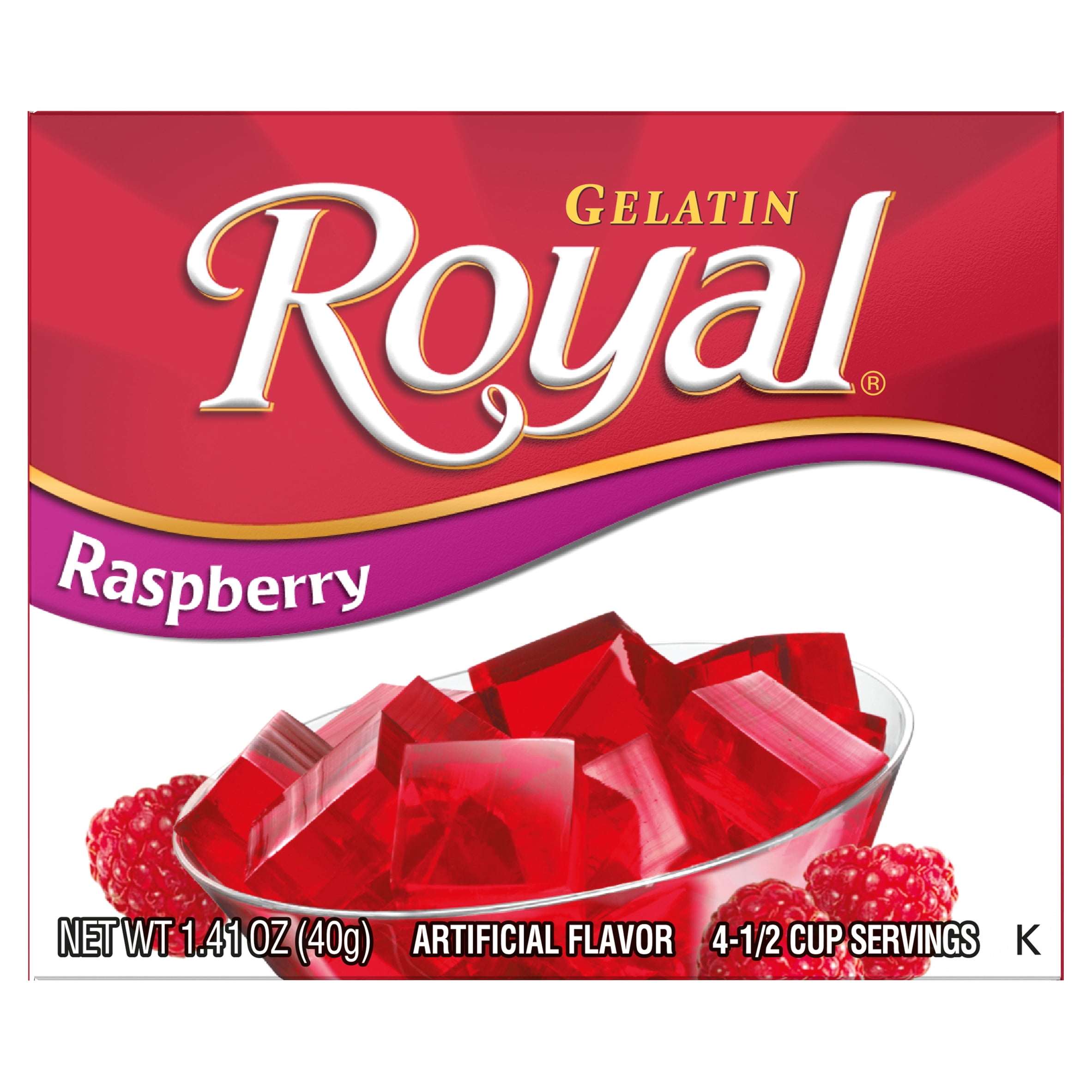 Royal Raspberry Gelatin, 1.41 oz