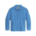 thumbnail image 1 of Royal Robbins Desert Pucker Dry Long Sleeve Shirt - Men's, Parisian Blue, Small, 1 of 3