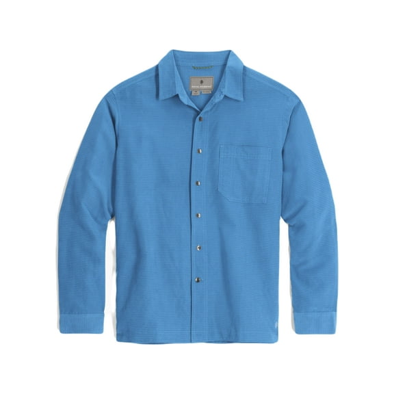 Royal Robbins Desert Pucker Dry Long Sleeve Shirt - Men's, Parisian Blue, Small