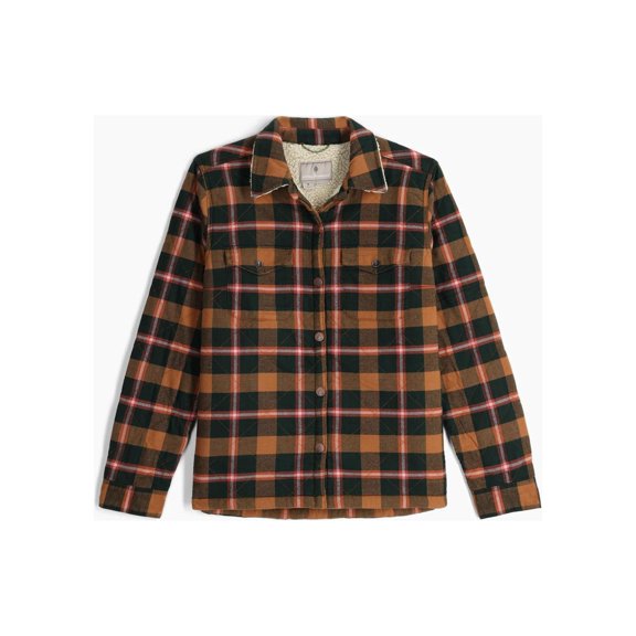 Royal Robbins Snowcap Lined Flannel Long Sleeve - Women's, Pine Grove Pinecrest Pld, Extra Large