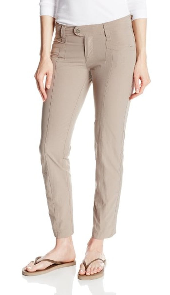 Royal Robbins Women's Embossed Discovery Pencil Pants Light Taupe