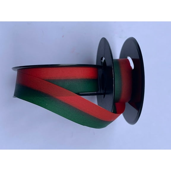 Royal Royalite Manual Typewriter Ribbon with custom color options. Made in USA - Brown with Orange