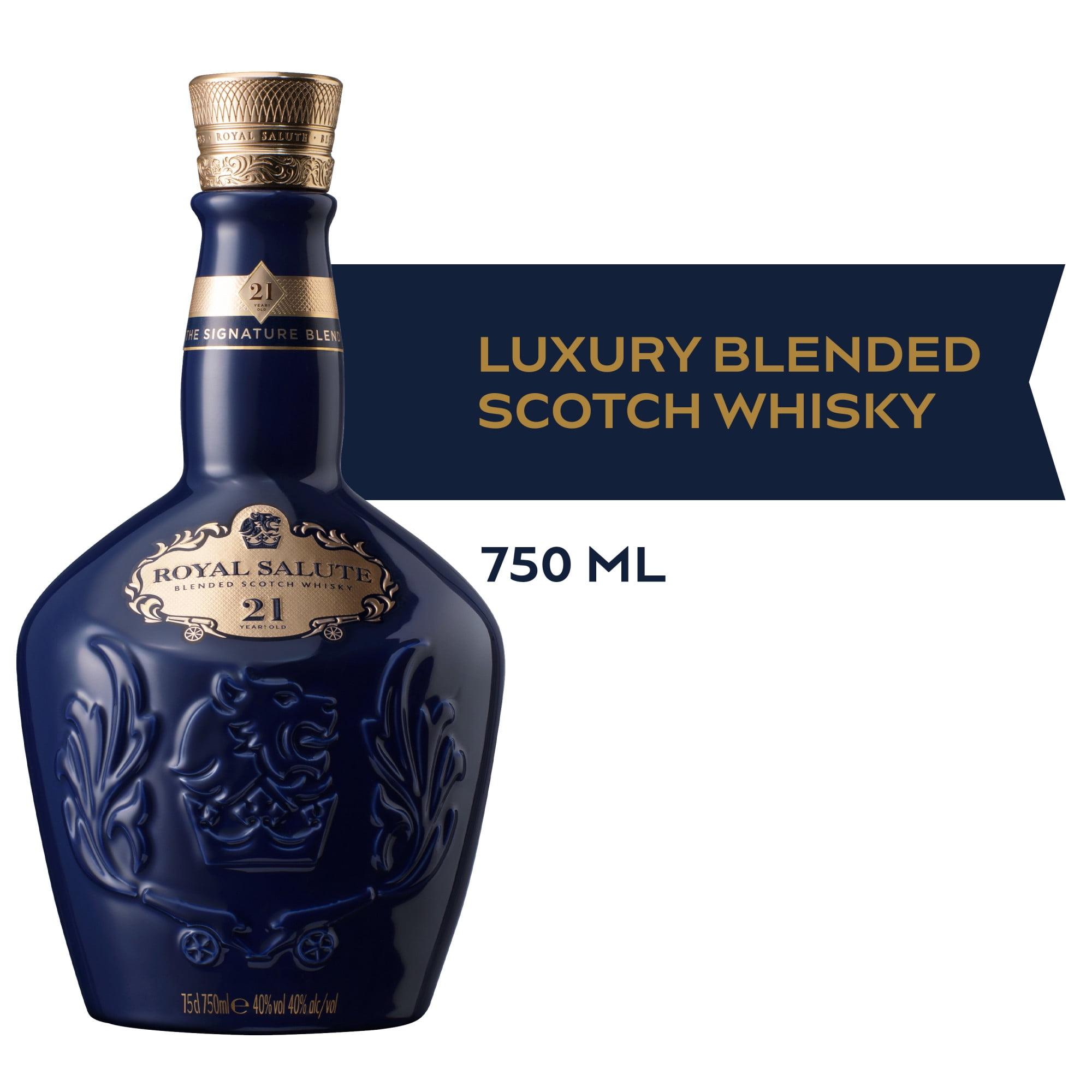 Royal Salute 21 Year Old Blended Scotch Whisky 750mL, 80 Proof