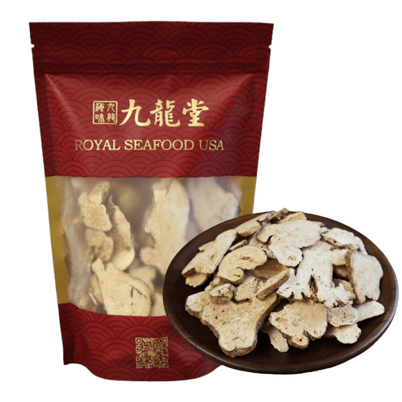 Royal Seafood USA Premium Atractylodes Slice (Bai Zhu) 8oz, Chinese herbal tea