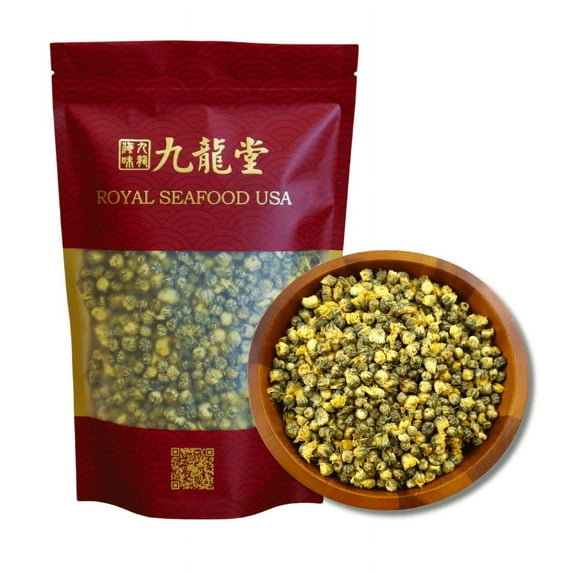 Royal Seafood USA Premium Hangzhou Dried Baby Chrysanthemum for Tea 8oz,Wellness,Essential Health Care