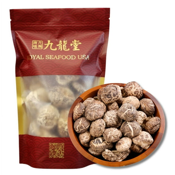 Royal Seafood USA Premium Premium Wild Natural Oak Forest Harvested Dried Mushrooms 1lbs