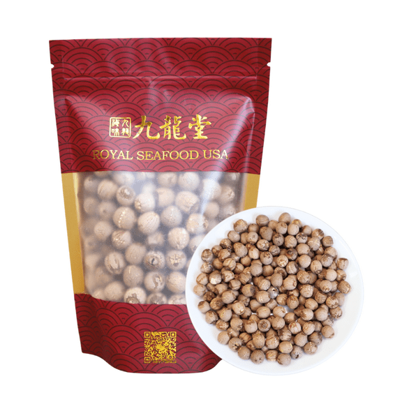 Royal Seafood USA Red Lotus Seed Dried Lotus Seed 8oz Natural Herbal tea, for soup, porridge, hand picked Pack in USA