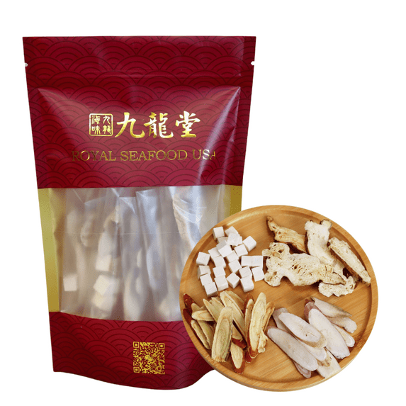 Royal Seafood USA Snow white soup/tea bag, Chinese herbal soup, 5 small pack/1 bag, 2-3 serving