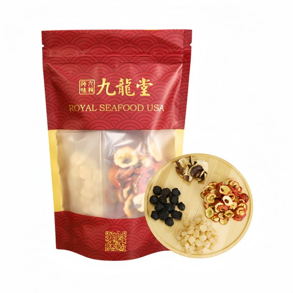 Royal Seafood USA Tangerine peel, Mume, Hawthorn Berries tea, 114g/ 2 serving, sweet and sour, healthy tea, herbal tea