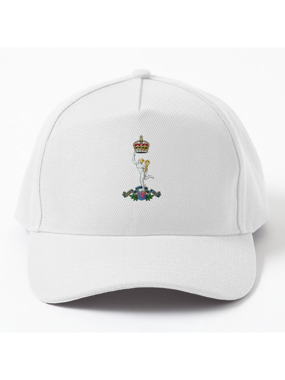 Royal Signals Tudor Crown Badge Baseball Cap, Military Insignia Hat Style