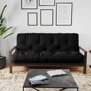 Royal Sleep Products by The Futon Factory | 10 inch Pocket Coil Futon Mattress - Black ...