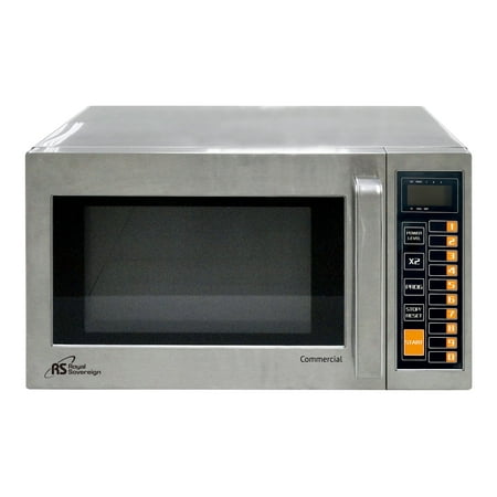 Royal Sovereign - 0.9 Cu. Ft. Compact Microwave - Stainless steel