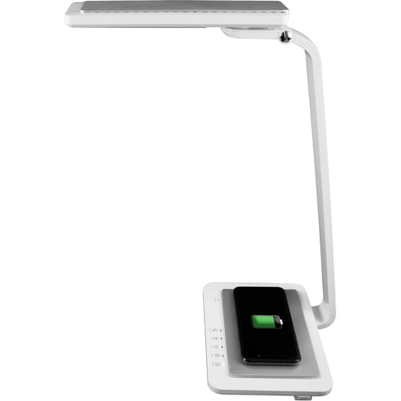 Royal Sovereign LED Desk Lamp with Wireless Charging, RDL-140QI