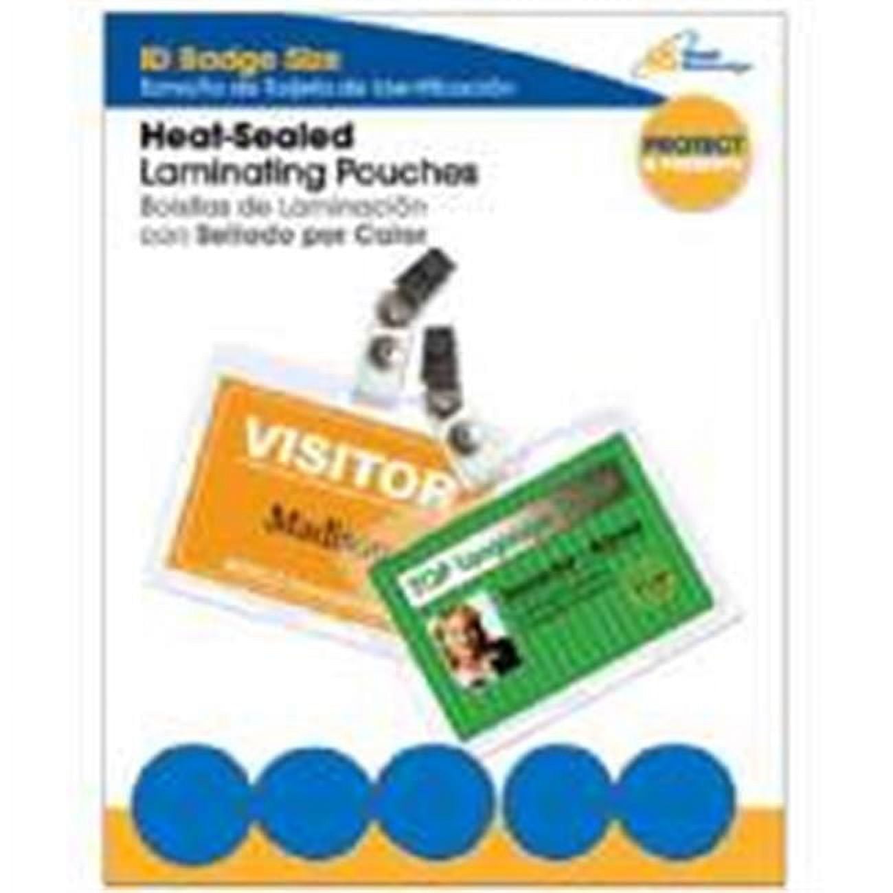 Royal Sovereign Intl RF05IDPC0025 Heat Sealed Laminating Pouches, 5 Mil