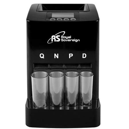 Royal Sovereign One Row Digital Coin Counter, DCB-275D