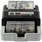 Royal Sovereign USD High Speed Bill Counter with UV/MG Counterfeit Detection, High Volume Money Counter, Add and Batch Mode RBC-100N