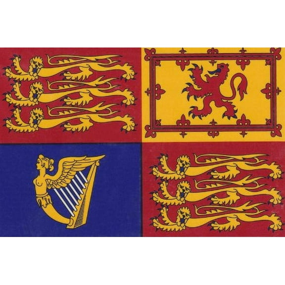 Royal Standard UK decal for auto, truck or boat