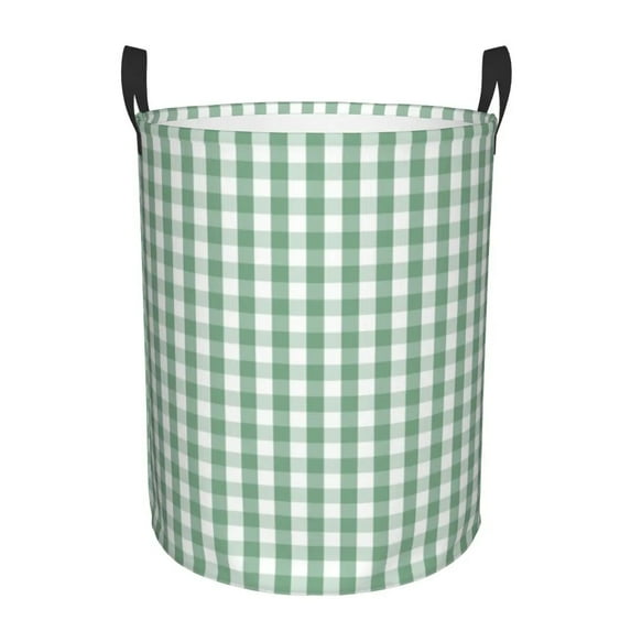 Royal Stewart Tartan Clan Laundry Basket Collapsible Geometric Gingham Clothes Hamper for Baby Kids Toys Storage Bag