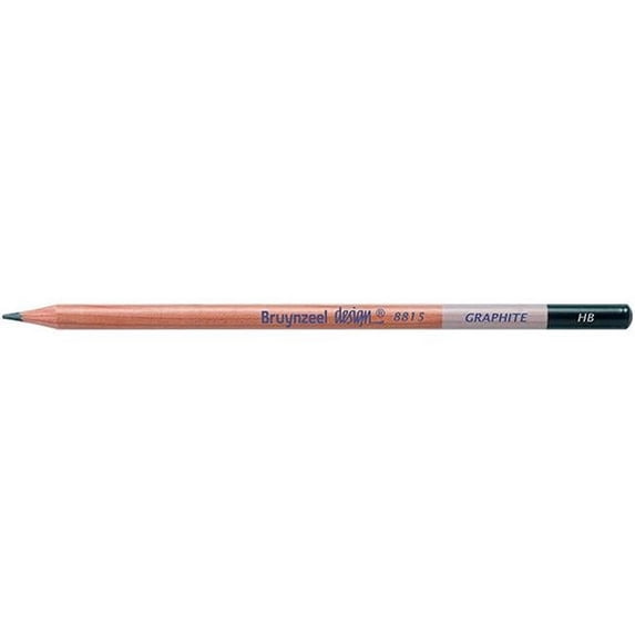 Royal Talens 8815K-HB Bruynzeel Design Graphite Pencil - Lead HB