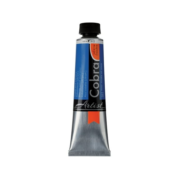 Royal Talens Cobra Artist Water Mixable Oil Color, 40ml, Cobalt Blue Ultramarine