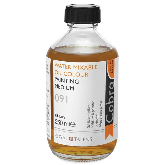 Cobra Water Mixable Oil Painting Medium - 250 ml, Bottle