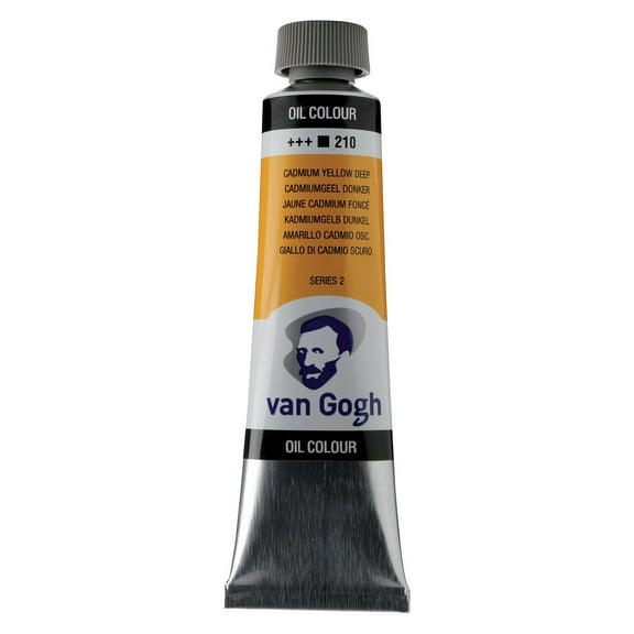 Royal Talens Van Gogh Oil Color, 40ml, Cadmium Yellow Deep