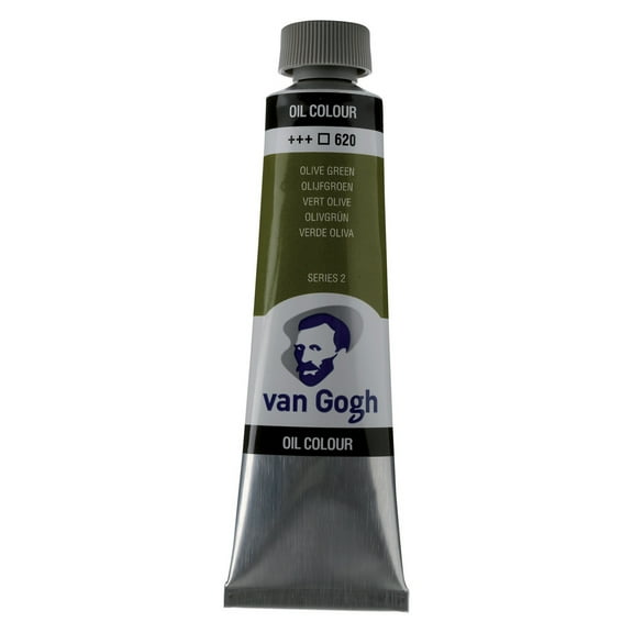 Royal Talens Van Gogh Oil Color, 40ml, Permanent Olive Green