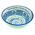 thumbnail image 1 of Royal Tara Ceramic Blessing Bowl Shamrock Celtic Knotwork 14 cm, 1 of 3