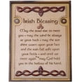 thumbnail image 1 of Royal Tara Irish Blessing Wooden Wall Plaque 8.3in x 6in Beige Color - Gift from Ireland, 1 of 2
