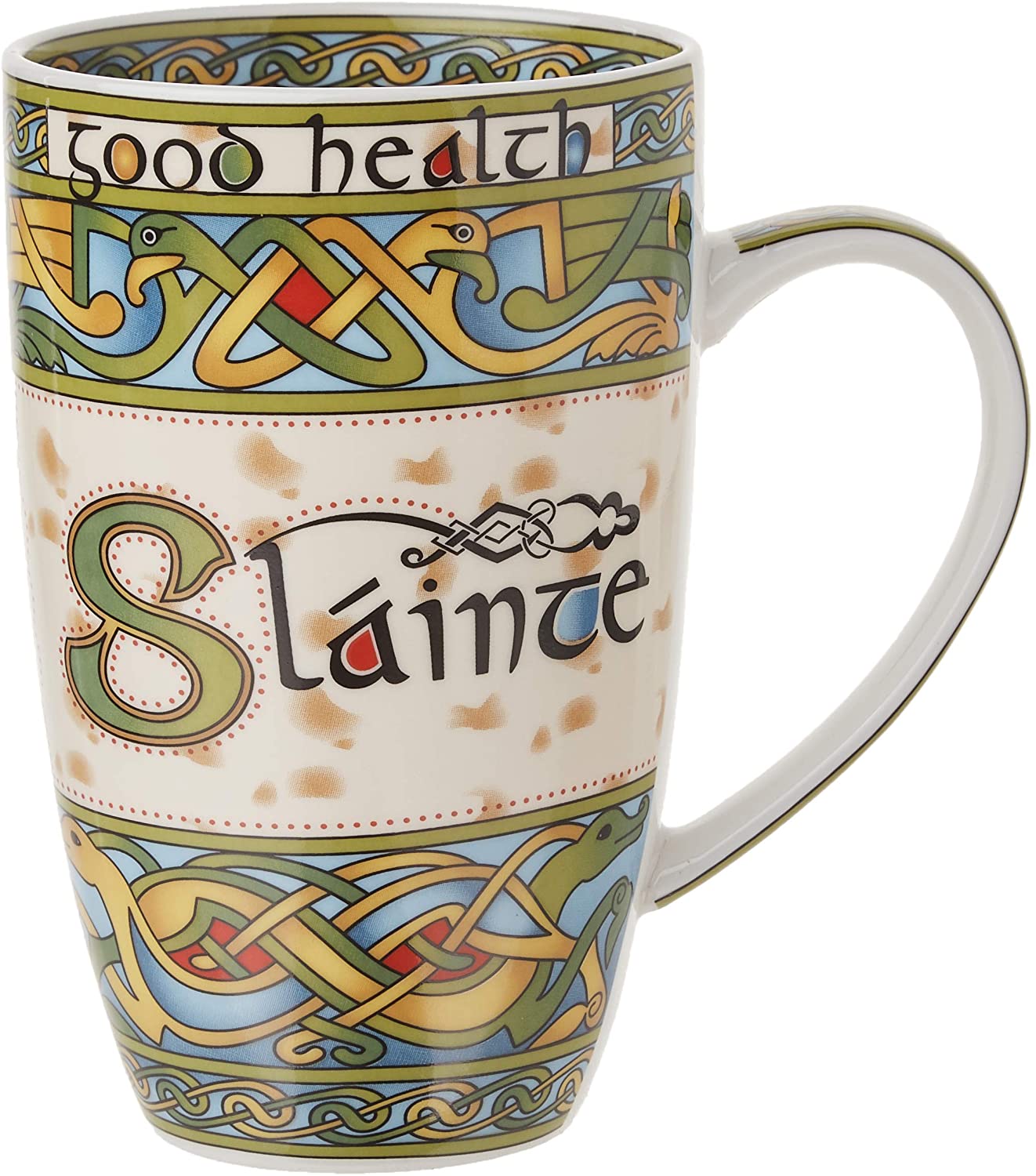 Royal Tara Sláinte Glas-in-lood Raamhanger - Handgemaakte Ierse Plaquette Met Klaver | Huisdecoratie Cadeau