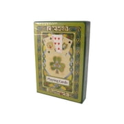 Royal Tara Spiral Irish Shamrock Playing Cards Made of Coated Paper - 9.7 cm H x 6.7 cm W