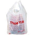 thumbnail image 1 of Royal Thank You Plastic Bag, 1/6, 11.5" x 6.5" x 21", 12 Mic, Case of 1000, 1 of 5