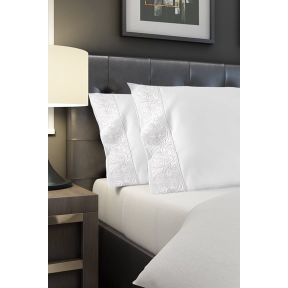 Royal Therapy California King Bed Sheets White – 100% Cotton 1000 Thread Count Sheet Set with Deep Pocket Fitted Bed Sheet – Cooling, Durable, Premium Cali King Sheets