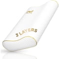 thumbnail image 1 of Royal Therapy King Contour Memory Foam Pillow – 3 Layer Adjustable Ergonomic Cervical Neck Support, 1 of 7